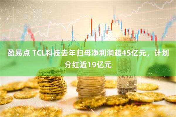 盈易点 TCL科技去年归母净利润超45亿元，计划分红近19亿元